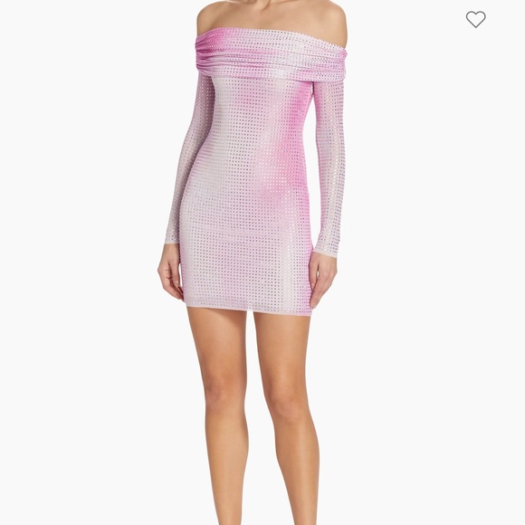 Self-Portrait
Crystal Off-The-Shoulder Bodycon Minidress - Picture 7 of 7